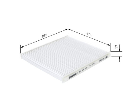 Filter, interior air M2172 Bosch