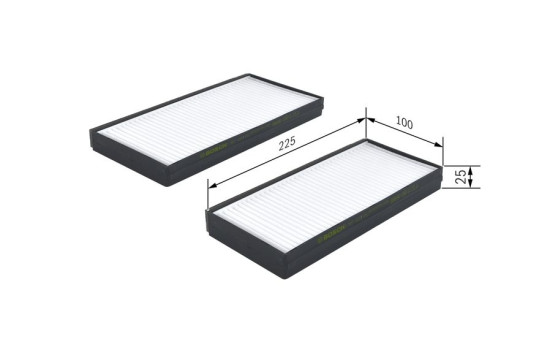 Filter, interior air M2176 Bosch, Image 5