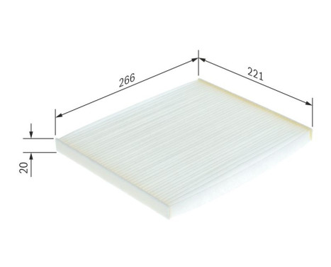 Filter, interior air M2188 Bosch, Image 9