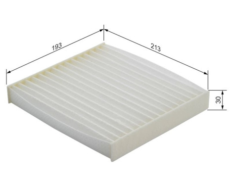 Filter, interior air M2190 Bosch, Image 9