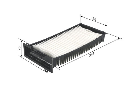 Filter, interior air M2198 Bosch, Image 5
