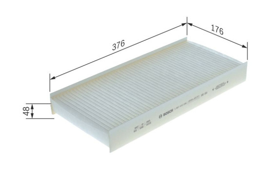 Filter, interior air M2206 Bosch, Image 9