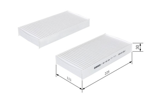 Filter, interior air M2220 Bosch, Image 5