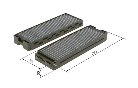 Filter, interior air M2239 Bosch, Image 9