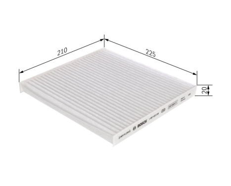 Filter, interior air M2246 Bosch, Image 5