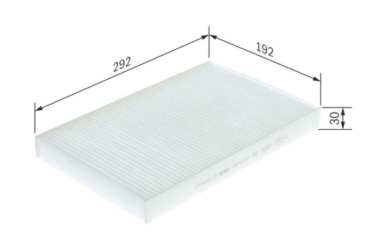 Filter, interior air M2258 Bosch, Image 9