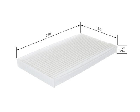 Filter, interior air M2267 Bosch, Image 9