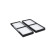 Filter, interior air M2275 Bosch, Thumbnail 3