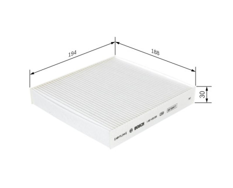 Filter, interior air M5005 Bosch, Image 9