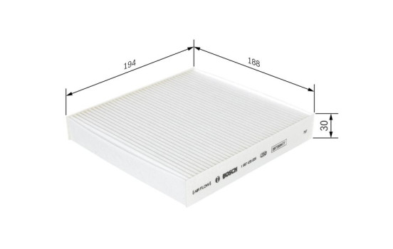 Filter, interior air M5005 Bosch, Image 9