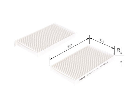 Filter, interior air M5015 Bosch, Image 5