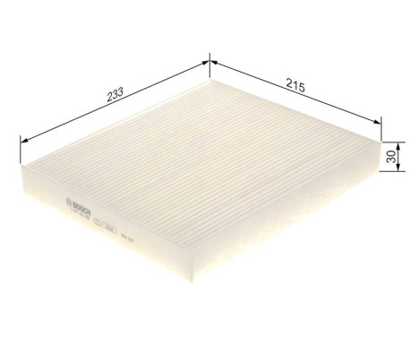 Filter, interior air M5056 Bosch, Image 9