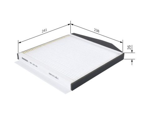 Filter, interior air M5061 Bosch, Image 9