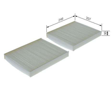 Filter, interior air M5064 Bosch, Image 9