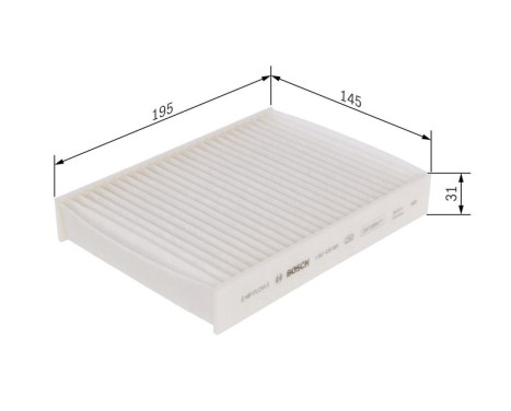 Filter, interior air M5066 Bosch, Image 5