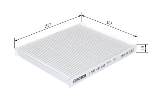 Filter, interior air M5088 Bosch, Image 7