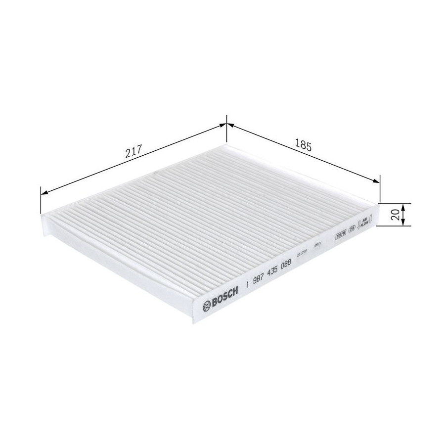 Filtro Aria Abitacolo Blue Print ADK82502 | Ricambio Auto | Montaggio Facile - Foto 2