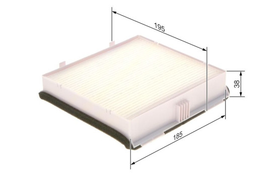 Filter, interior air M5111 Bosch, Image 9