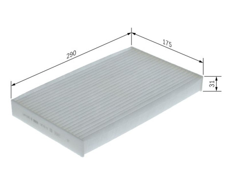 Filter, interior air M5132 Bosch, Image 9