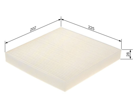 Filter, interior air M5133 Bosch, Image 9