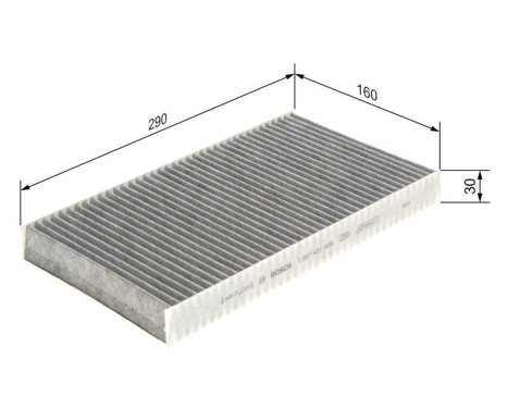 Filter, interior air R1459 Bosch, Image 9