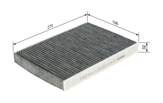 Filter, interior air R2311 Bosch, Image 8