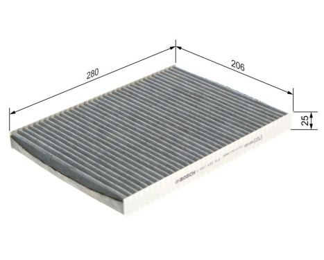 Filter, interior air R2312 Bosch, Image 9