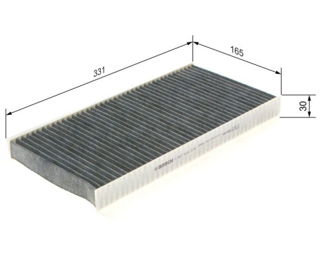 Filter, interior air R2376 Bosch, Image 9