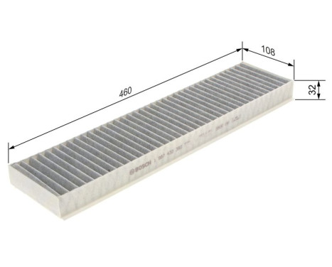 Filter, interior air R2382 Bosch, Image 9