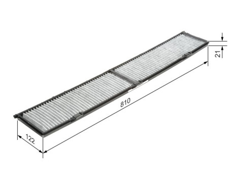 Filter, interior air R2424 Bosch, Image 9