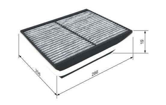 Filter, interior air R2525 Bosch, Image 6