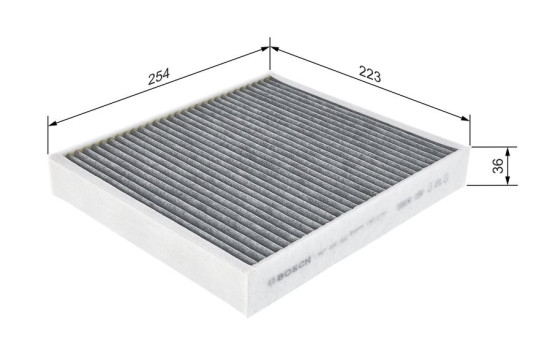 Filter, interior air R5502 Bosch, Image 7