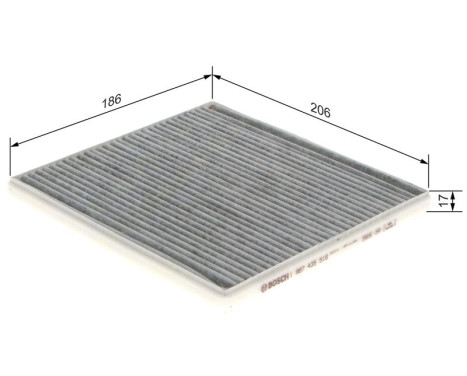 Filter, interior air R5516 Bosch, Image 9