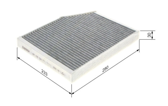 Filter, interior air R5524 Bosch, Image 7