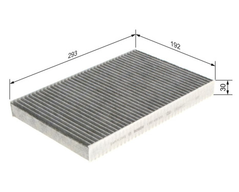 Filter, interior air R5535 Bosch, Image 9