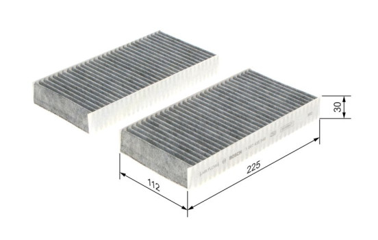 Filter, interior air R5549 Bosch, Image 8