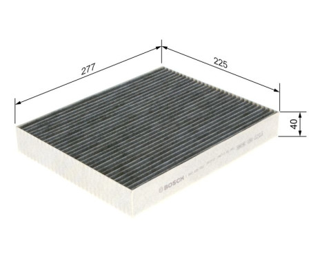 Filter, interior air R5552 Bosch, Image 9