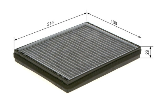 Filter, interior air R5588 Bosch, Image 9