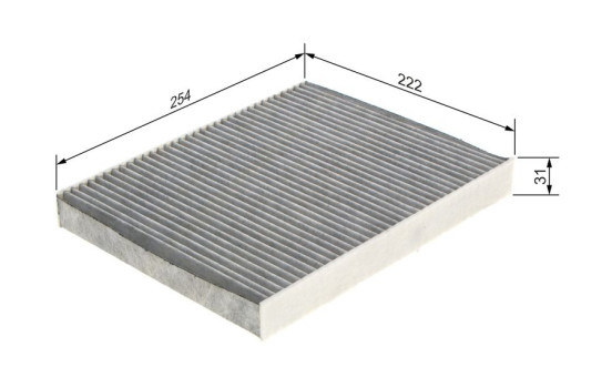 Filter, interior air R5596 Bosch, Image 8