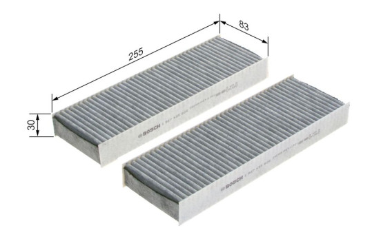 Filter, interior air R5608 Bosch, Image 9