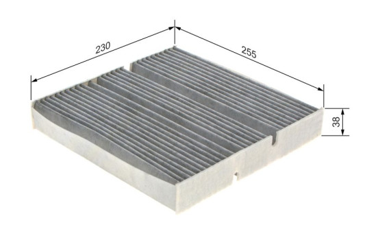 Filter, interior air R5609 Bosch, Image 9