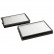 Filter set, cabin air 12263 FEBI