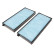 Filter set, cabin air ADG02565 Blue Print