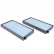 Filter set, cabin air ADG02575 Blue Print