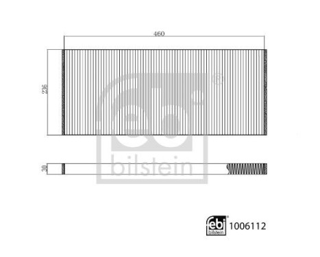 Interior filter 1006112 FEBI