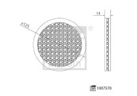 Interior filter 1007570 FEBI