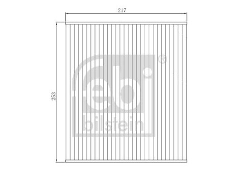 Interior filter 173280 FEBI, Image 3