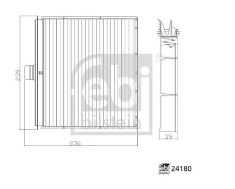 Interior filter 24180 FEBI, Image 2