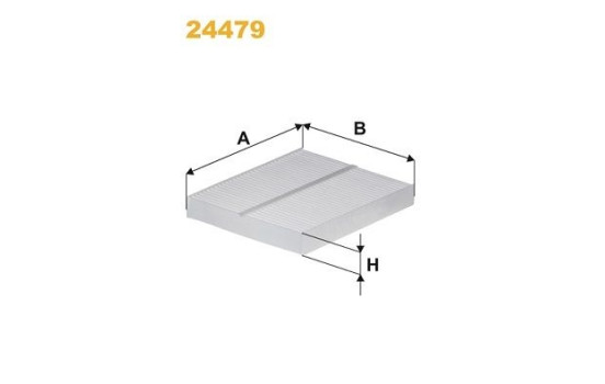 Interior filter 24479 Wix filters