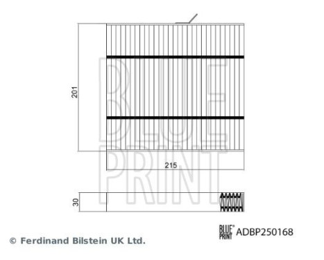 Interior filter ADBP250168 Blue Print
